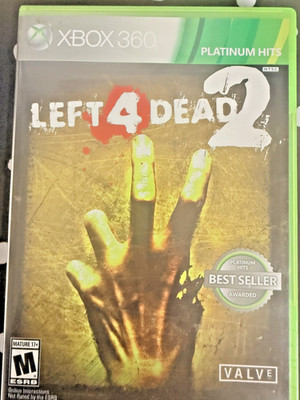 Microsoft Xbox 360 Left 4 Dead 2 Complete CIB W/ Manual and Case. Works Great.