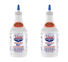 2Pcs Lucas Oil 10009 Transmission Fix Leak Stop Slip Treatment Fluid - 24 Ounce
