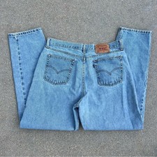 Vintage Y2K Levi  s 560 loose fit straight leg women  s jeans 16 Mis M