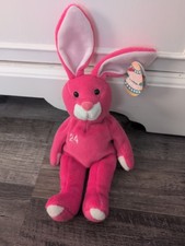 Vintage Salvino's Bamm Bunnies Pink Bunny Griffey Jr 24 With Tags