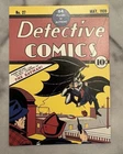 DC Comics Detective #27 Trading Card May 1939 The Batman 3.5”x3” Vintage