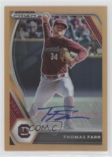 2021 Panini Prizm Draft Picks Neon Orange 14/20 Thomas Farr #PDP150 Auto a8r