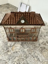 Gabbia Per Uccelli Antica D’epoca Vintage 