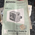 Kodak Brownie Movie Camera 8mm K-33 Used, Working W Case — photo 4