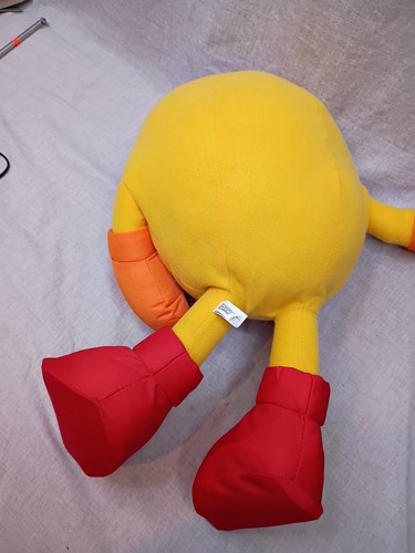 Pac-Man Namco Ltd Toy Factory Yellow Plush 12 inch Winking - Picture 5 of 14