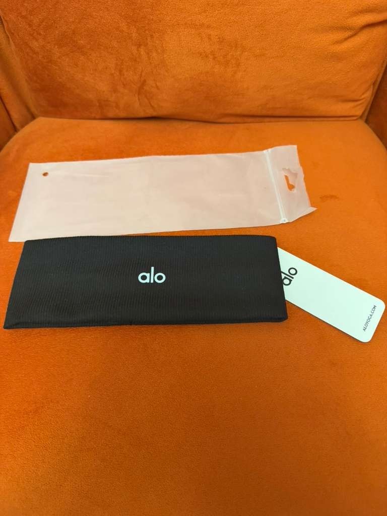 Alo Performance Conquer Headband black NWT