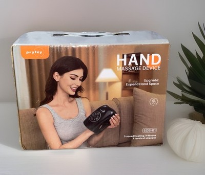 Pryfey Hand Massage Device 3 Speed Heating,9 Modes,9 Levels Of Strength 