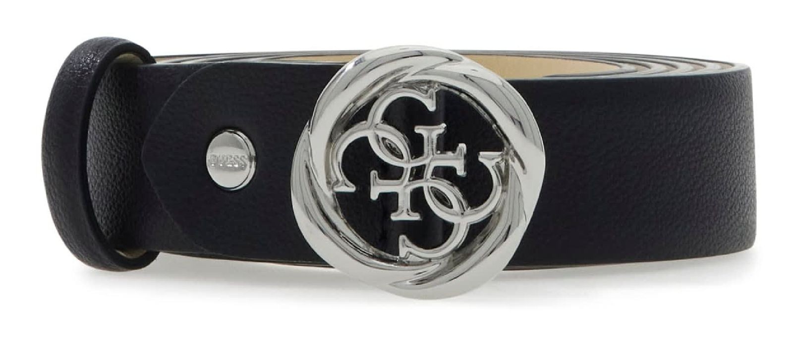 GUESS belt Adjustable Belt H25 W85 Black