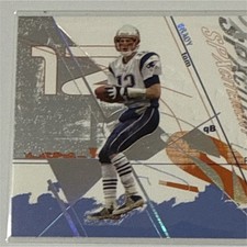Upper Deck SPx Spxcitement Tom Brady New England Patriots #102 Football Card