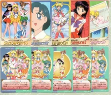 Sailor Moon SuperS Animation International Cards YOU PICK Graffiti Part 7 1995