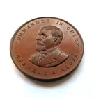 1890 G.A.R. COMMANDER IN CHIEF RUSSELL A. ALGER STAFF ASSOCIATION BOSTON MEDAL