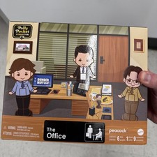 Polly Pocket Collector x The Office Compact Playset Open Box NEW, never opened