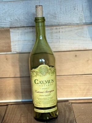 Caymus Vineyards Napa Valley CA 2023 Cabernet Sauvignon 750ml Empty Bottle