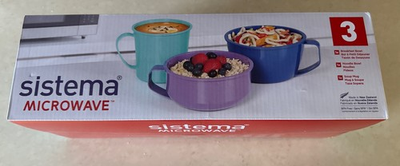 #ad #ad Sistema Microwave Containers Soup Mug Porridge Bowl amp; Noodle Bowl Food C... $33.00