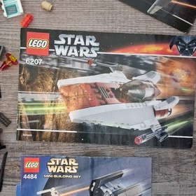 LEGO Star Wars Lot TIE Fighter, X-wing Sets 7263 4484 6207 Minifigures