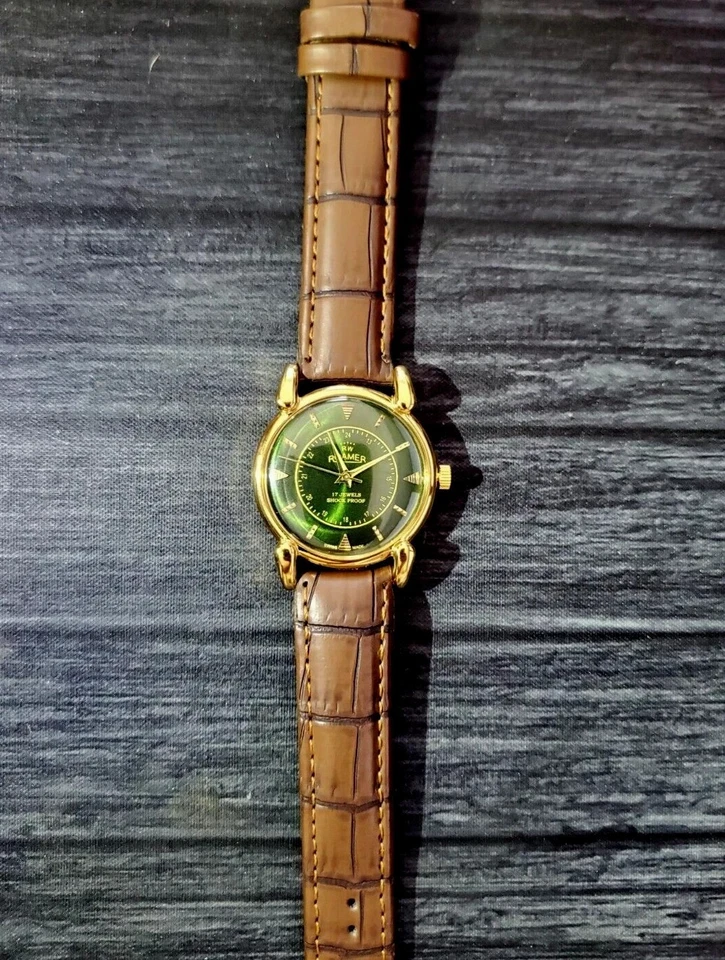 Reloj suizo de cuerda manual a prueba de golpes Roamer RARO Foto 2 de 4