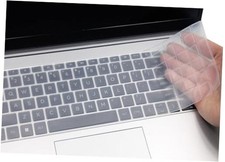 Silicone Keyboard Cover Skin Compatible Compatible for HP Pavilion 15-eg Clear