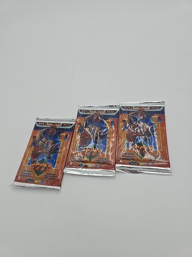 1993-1994 Upper Deck Basketball 3D NBA Lot Of (3) SEALED Packs - 5 Cards/Pack MJ