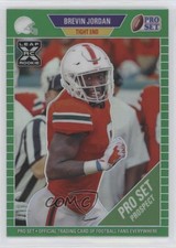 2021 Leaf Pro Set Metal Green Rainbow 20/25 Brevin Jordan #10 2qw