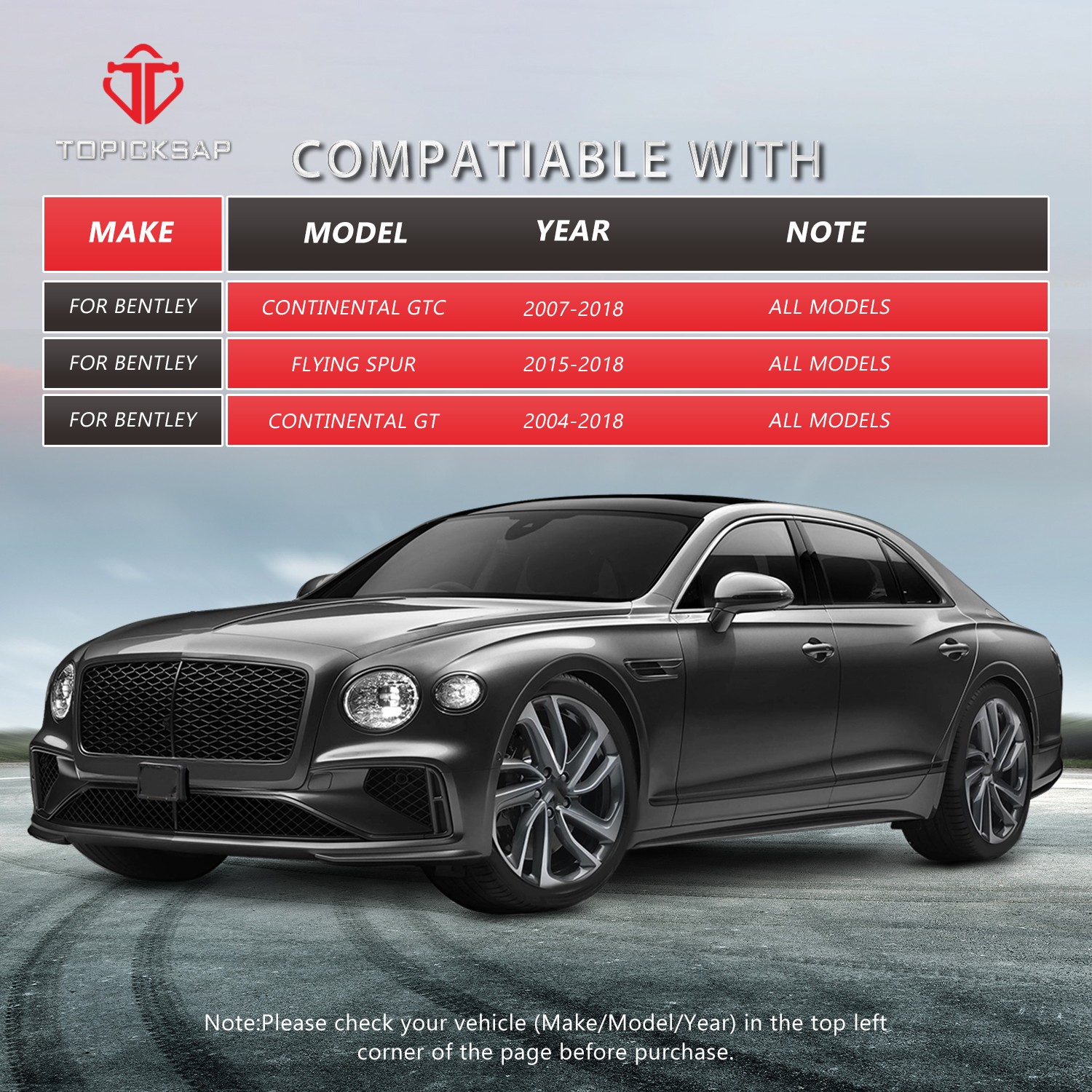 Bentley Continental GT 2004-2018 Front Lower Ball joint
