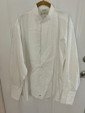 JOHN W NORDSTROM WHITE TUXEDO SHIRT MENS 17 1/2 - 35