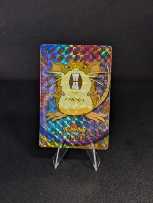 Raticate - #20 - Vintage Topps Series 1 Vending Prism Foil Sticker