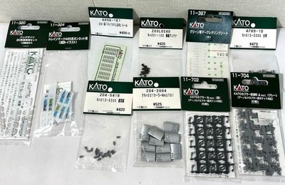 KATO N Gauge Assy Parts and Option Parts 11 Piece Set Unopened For Model Tra 15+
