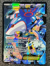 Team Aqua's Kyogre EX 6/34 Holo - Double Crisis (DCR) on eBay