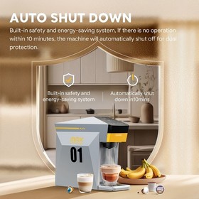 19Bar 4 in 1 Compatible with DG Nes K-cup powder  Cafeteria Coffee Maker