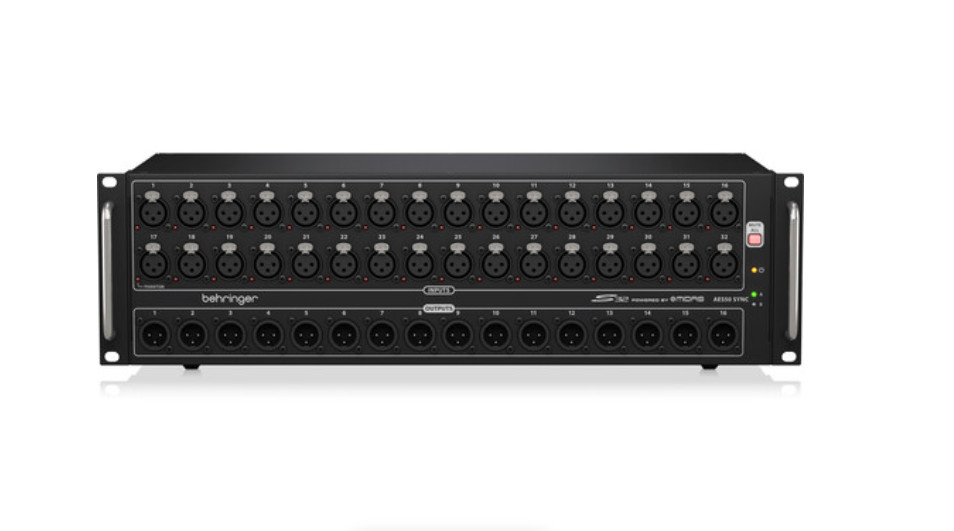 New Behringer S32 32-Input Digital Stage Box - Fast Shipping