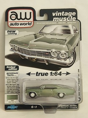 Auto World 65 Chevy Impala SS 396 VINTAGE MUSCLE