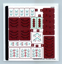 Lego 76177 Marvel Battle at the Ancient Village Sticker Sheet Only - No Bricks