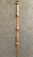 Brown Solid Belt Adjustable w/ Buckle 37  Length