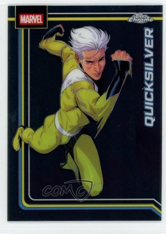 2026 Topps Chrome Marvel Comics Quicksilver #093 16wc