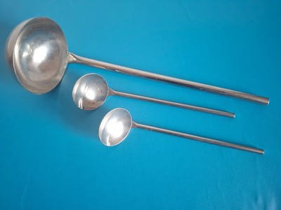3 Eva Trio Servierlöffel Soßenlöffel Marmeladenlöffel Besteck Design Ole Palsby