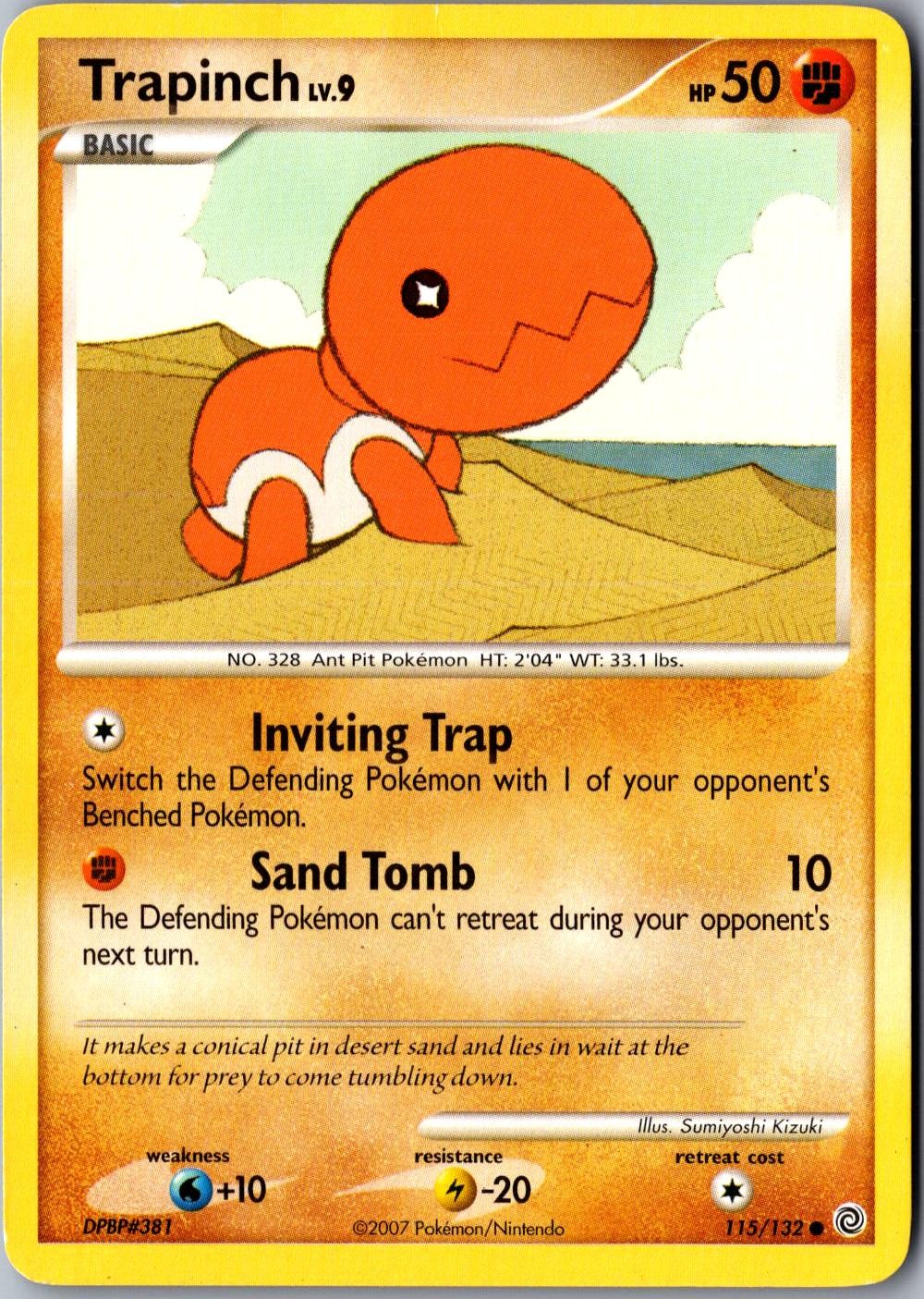 Trapinch 115/132 Common Secret Wonders Lightly Played Pokemon Card TCG Single