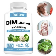 DIM Supplement Supports Prostate Health Maintaining Hormone Balance 120 Capsule
