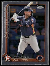 2025 Topps Chrome #279 Christian Walker Green Refractors #/99