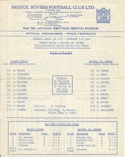 BRISTOL ROVERS - Filton v Bristol St George (Glos Amateur Cup Final) 1966/1967