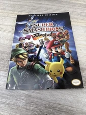 Super Smash Bros. Brawl Prima Official Strategy Guide Premiere Edition W/ Poster