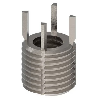 Key Locking Thread Insert, Extra Heavy Wall, 4 Key, 7/16''-14 Int Thd Sz,