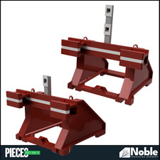 Buffer Stops (painted) - OO Gauge 1:76 (Pack of 2) | Model Railway Scenery