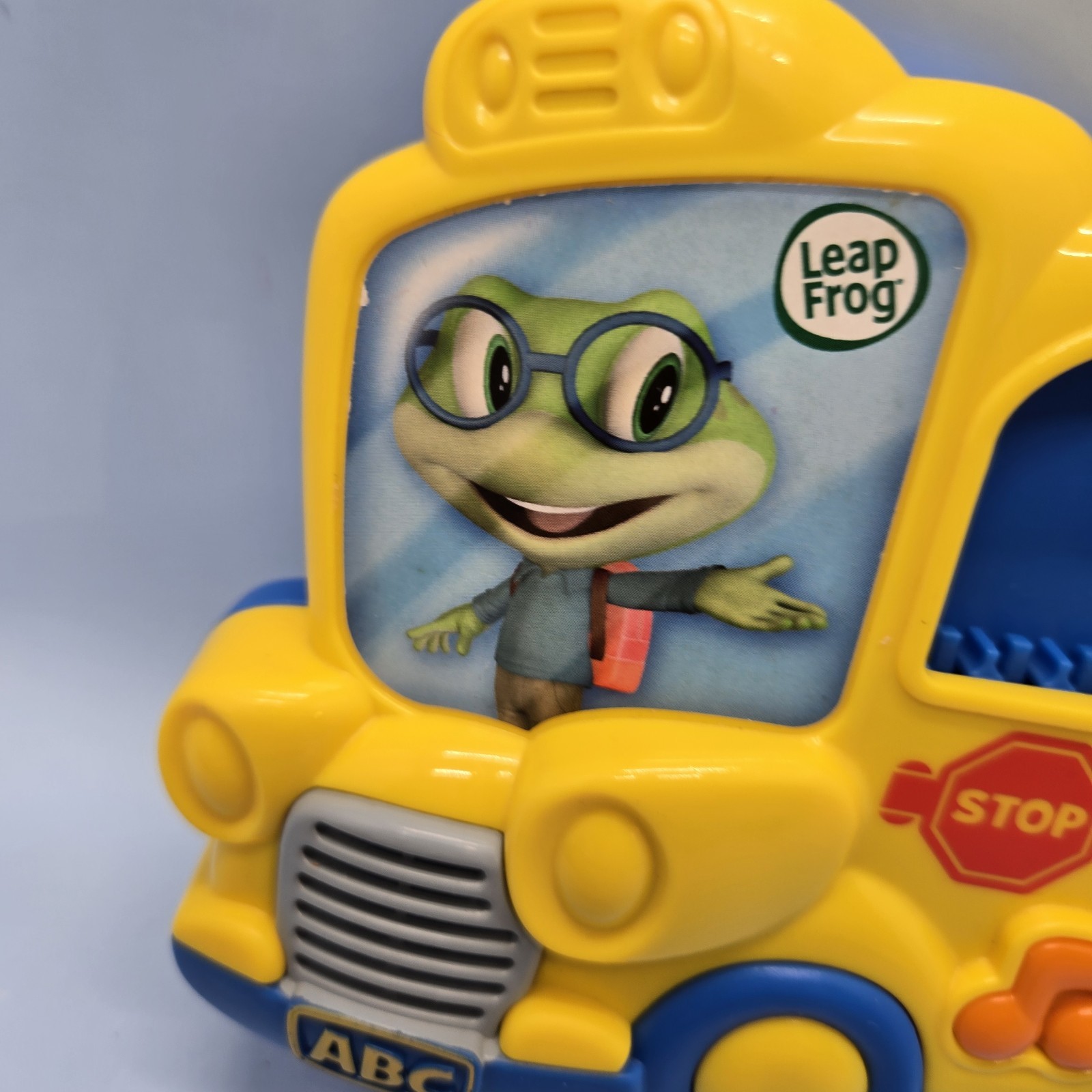 FRIDGE PHONICS • LeapFrog Tads Interactive Apple & Bus Magnetic Talking ABC Toys