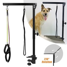 Pet Hair Dryer Hoder Table Stand Rotatable Foldable Haunch Holder for Cat Dog