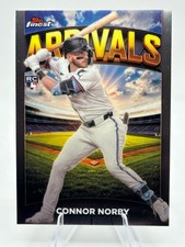 2025 Topps Finest - Arrivals Connor Norby #A-17 (RC) Marlins 