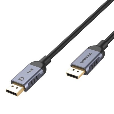 UNITEK DisplayPort 2.1 Kabel für Monitor, PC und Laptop, 1,5 m, 8K, 120 Hz