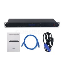 CR061S 8CH ArtNet DMX Interface ArtNet to DMX512 Converter w/ 19" 1U Rack