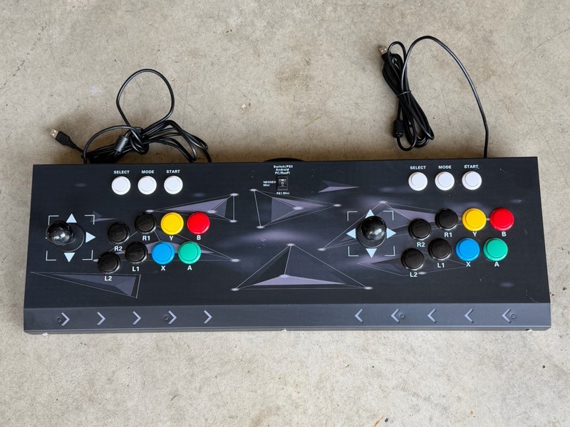 Arcade 2 Players Controller Switch Ps1 PS3 Rasberry Neogeo  Nintendo