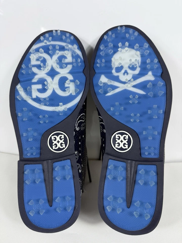 Zapatos de golf G/FORE para mujer talla 5,5 azul gallivanter cachemira bandana calavera y camiseta Foto 2 de 4