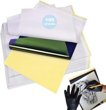 Rayyl 100 Blatt Tattoo Stencil Papier Transferpapier A4 Blaupause